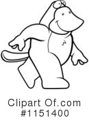 Platypus Clipart #1151400 by Cory Thoman