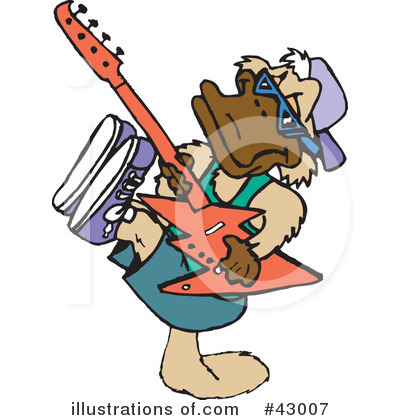 Royalty-Free (RF) Platypus Clipart Illustration by Dennis Holmes Designs - Stock Sample #43007