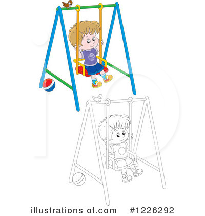 Royalty-Free (RF) Playground Clipart Illustration by Alex Bannykh - Stock Sample #1226292