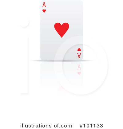 Royalty-Free (RF) Playing Card Clipart Illustration by cidepix - Stock Sample #101133