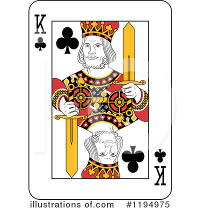 Royalty-Free (RF) Playing Card Clipart Illustration by Frisko - Stock Sample #1194975