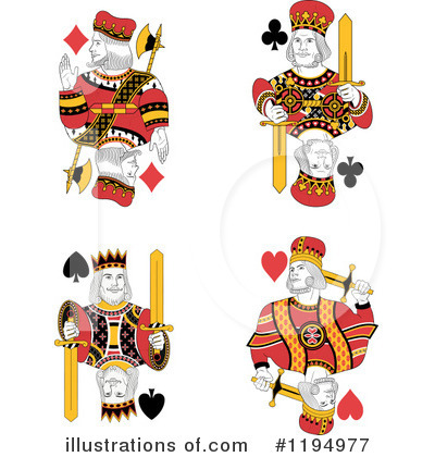 Royalty-Free (RF) Playing Card Clipart Illustration by Frisko - Stock Sample #1194977