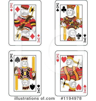 Royalty-Free (RF) Playing Card Clipart Illustration by Frisko - Stock Sample #1194978