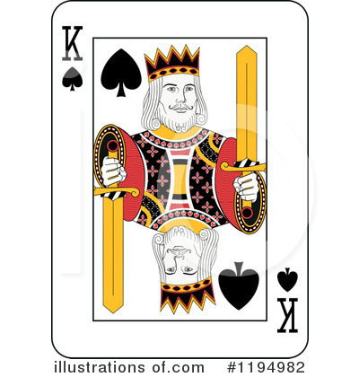 Royalty-Free (RF) Playing Card Clipart Illustration by Frisko - Stock Sample #1194982