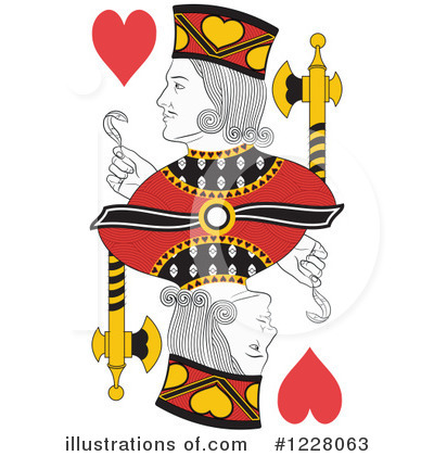 Royalty-Free (RF) Playing Card Clipart Illustration by Frisko - Stock Sample #1228063