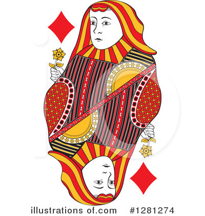 Royalty-Free (RF) Playing Card Clipart Illustration by Frisko - Stock Sample #1281274