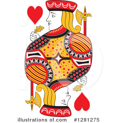 Royalty-Free (RF) Playing Card Clipart Illustration by Frisko - Stock Sample #1281275