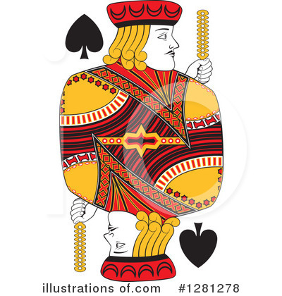 Royalty-Free (RF) Playing Card Clipart Illustration by Frisko - Stock Sample #1281278