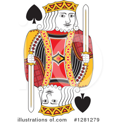 Royalty-Free (RF) Playing Card Clipart Illustration by Frisko - Stock Sample #1281279