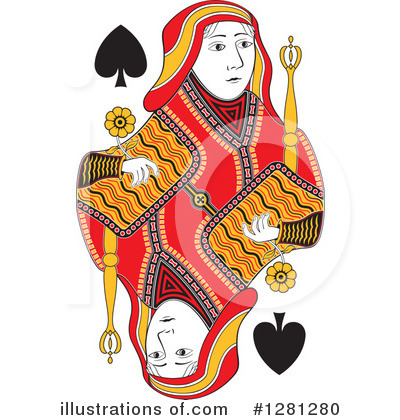 Royalty-Free (RF) Playing Card Clipart Illustration by Frisko - Stock Sample #1281280