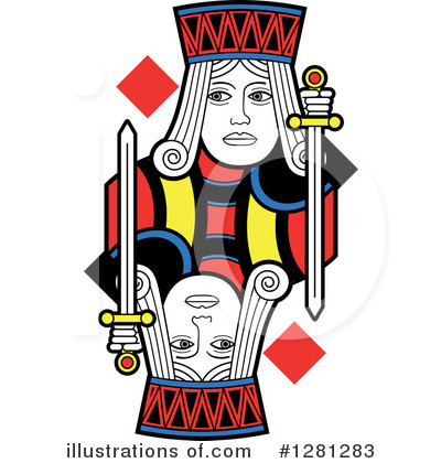 Royalty-Free (RF) Playing Card Clipart Illustration by Frisko - Stock Sample #1281283