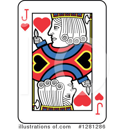 Royalty-Free (RF) Playing Card Clipart Illustration by Frisko - Stock Sample #1281286