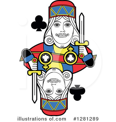 Royalty-Free (RF) Playing Card Clipart Illustration by Frisko - Stock Sample #1281289