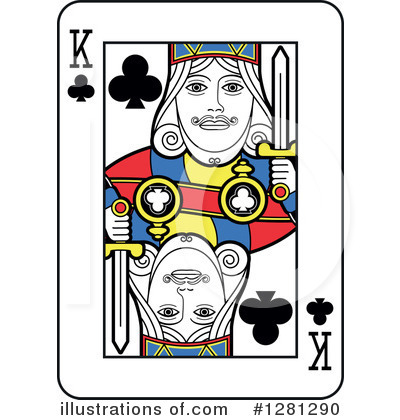 Royalty-Free (RF) Playing Card Clipart Illustration by Frisko - Stock Sample #1281290