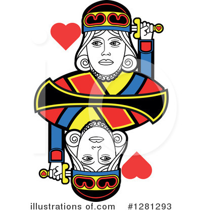 Royalty-Free (RF) Playing Card Clipart Illustration by Frisko - Stock Sample #1281293
