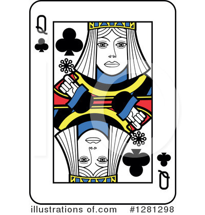 Royalty-Free (RF) Playing Card Clipart Illustration by Frisko - Stock Sample #1281298