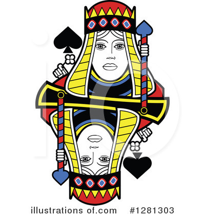 Royalty-Free (RF) Playing Card Clipart Illustration by Frisko - Stock Sample #1281303