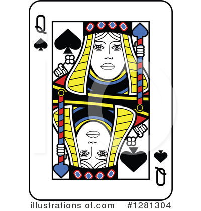 Royalty-Free (RF) Playing Card Clipart Illustration by Frisko - Stock Sample #1281304