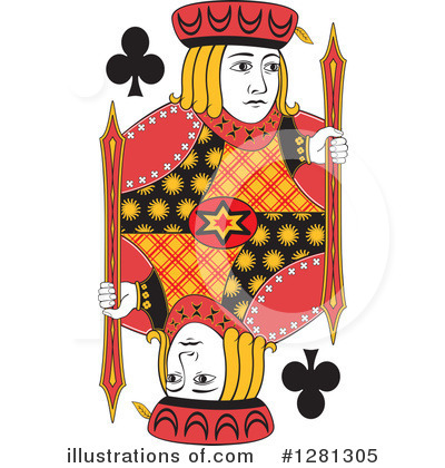 Royalty-Free (RF) Playing Card Clipart Illustration by Frisko - Stock Sample #1281305