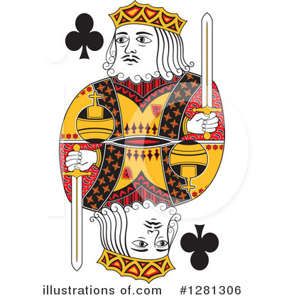 Royalty-Free (RF) Playing Card Clipart Illustration by Frisko - Stock Sample #1281306