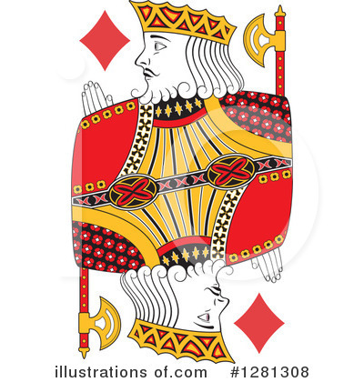 Royalty-Free (RF) Playing Card Clipart Illustration by Frisko - Stock Sample #1281308