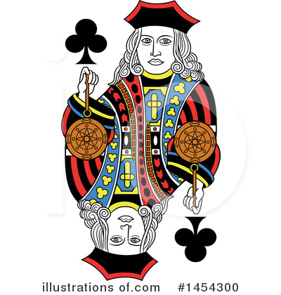 Royalty-Free (RF) Playing Card Clipart Illustration by Frisko - Stock Sample #1454300