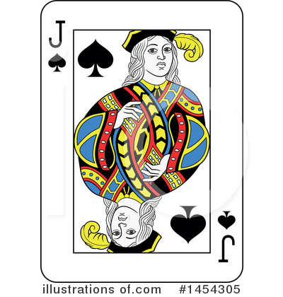 Royalty-Free (RF) Playing Card Clipart Illustration by Frisko - Stock Sample #1454305