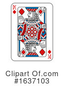 Playing Card Clipart #1637103 by AtStockIllustration