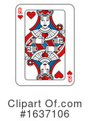 Playing Card Clipart #1637106 by AtStockIllustration