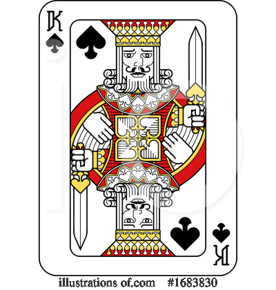 Royalty-Free (RF) Playing Card Clipart Illustration by AtStockIllustration - Stock Sample #1683830