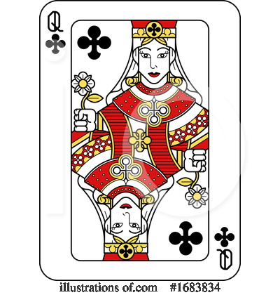 Royalty-Free (RF) Playing Card Clipart Illustration by AtStockIllustration - Stock Sample #1683834