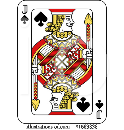 Royalty-Free (RF) Playing Card Clipart Illustration by AtStockIllustration - Stock Sample #1683838