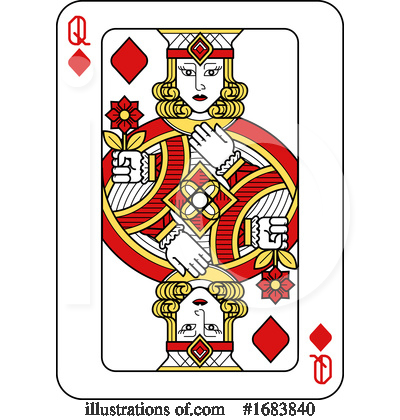 Royalty-Free (RF) Playing Card Clipart Illustration by AtStockIllustration - Stock Sample #1683840