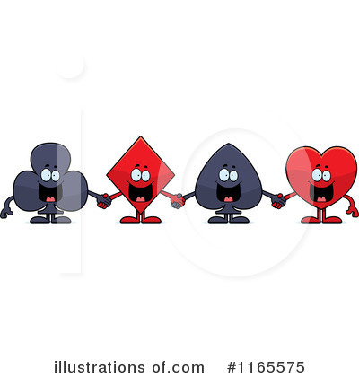 Playing Card Suit Clipart #1165575 by Cory Thoman