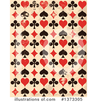 Playing Card Suit Clipart #1373305 by Pushkin