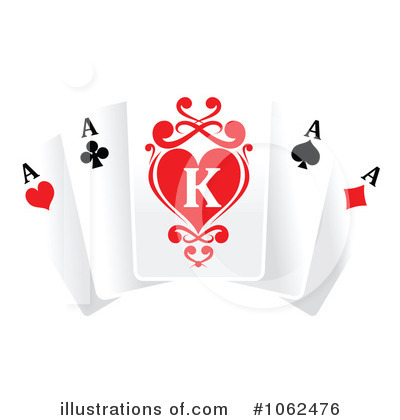 Royalty-Free (RF) Playing Cards Clipart Illustration by Vector Tradition SM - Stock Sample #1062476