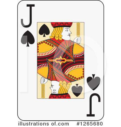 Royalty-Free (RF) Playing Cards Clipart Illustration by Frisko - Stock Sample #1265680
