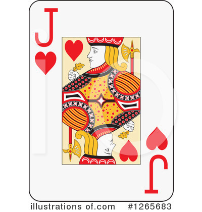 Royalty-Free (RF) Playing Cards Clipart Illustration by Frisko - Stock Sample #1265683