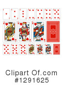 Playing Cards Clipart #1291625 by AtStockIllustration