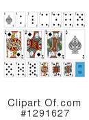 Playing Cards Clipart #1291627 by AtStockIllustration