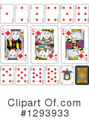 Playing Cards Clipart #1293933 by Frisko
