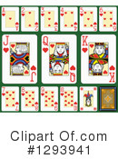 Playing Cards Clipart #1293941 by Frisko