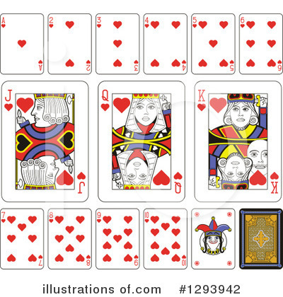 Royalty-Free (RF) Playing Cards Clipart Illustration by Frisko - Stock Sample #1293942