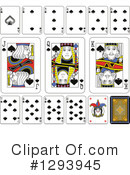Playing Cards Clipart #1293945 by Frisko