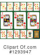 Playing Cards Clipart #1293947 by Frisko