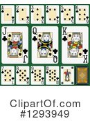 Playing Cards Clipart #1293949 by Frisko