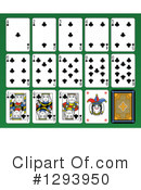 Playing Cards Clipart #1293950 by Frisko