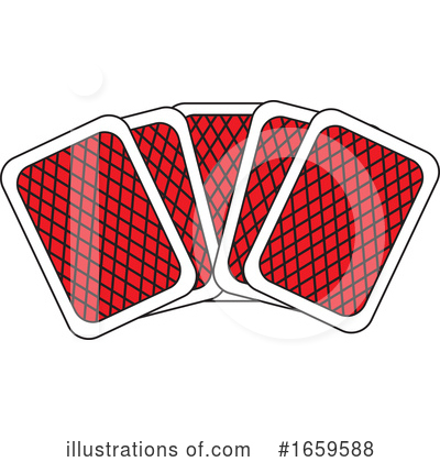 Playing Cards Clipart #1659588 by Johnny Sajem