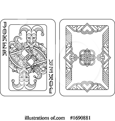 Royalty-Free (RF) Playing Cards Clipart Illustration by AtStockIllustration - Stock Sample #1690881