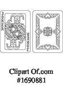Playing Cards Clipart #1690881 by AtStockIllustration